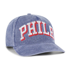 Philadelphia 76ers '47 Reclaim Snow Wash Corduroy Adjustable Hitch Hat - Blue | 47 brand cheap