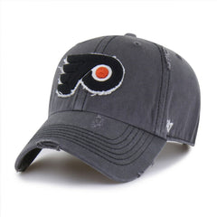Philadelphia Flyers '47 Weathered Clean Up Adjustable Hat Charcoal