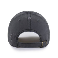 Minnesota Wild '47 Weathered Clean Up Adjustable Hat Charcoal