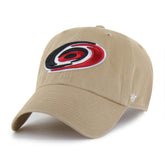 Carolina Hurricanes '47 Logo Clean Up Adjustable Hat Khaki