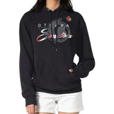 Ottawa Senators G-III 4Her by Carl Banks Shadow Logo Fleece Pullover Hoodie Black