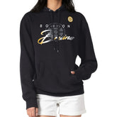 Boston Bruins G-III 4Her by Carl Banks Shadow Logo Fleece Pullover Hoodie Black