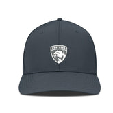Florida Panthers Levelwear Rise Slate & Snow Structured Flex Hat Charcoal