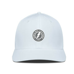 Tampa Bay Lightning Levelwear Rise Slate & Snow Structured Flex Hat White