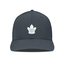 Toronto Maple Leafs Levelwear Rise Slate & Snow Structured Flex Hat Charcoal