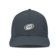Carolina Hurricanes Levelwear Rise Slate & Snow Structured Flex Hat Charcoal