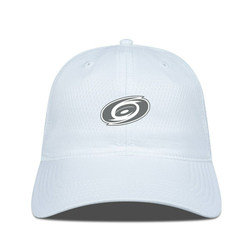 Carolina Hurricanes Levelwear Matrix Slate & Snow Unstructured Adjustable Hat White