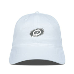 Carolina Hurricanes Levelwear Matrix Slate & Snow Unstructured Adjustable Hat White