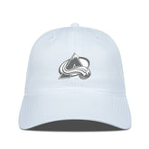 Colorado Avalanche Levelwear Matrix Slate & Snow Unstructured Adjustable Hat White