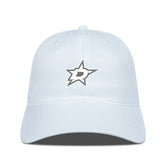 Dallas Stars Levelwear Matrix Slate & Snow Unstructured Adjustable Hat White