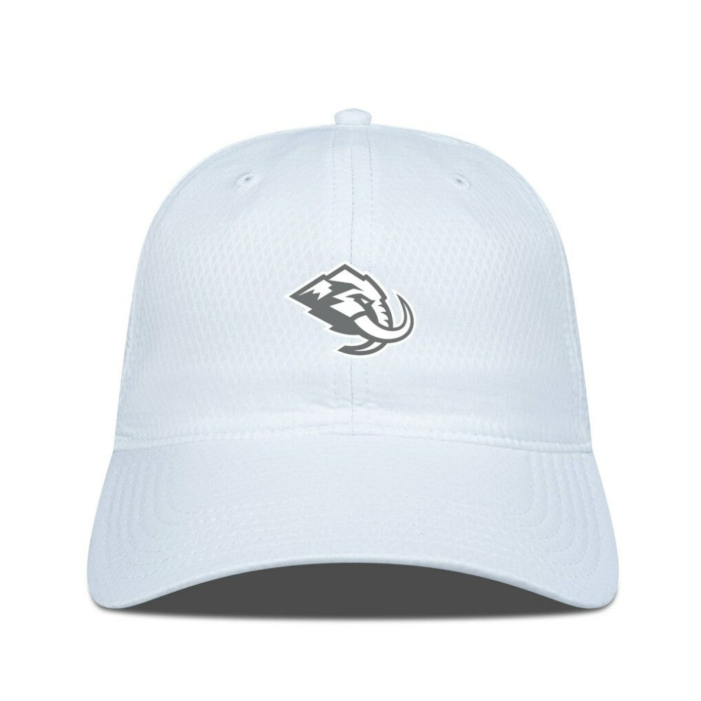 Utah Mammoth Levelwear Matrix Slate & Snow Unstructured Adjustable Hat White