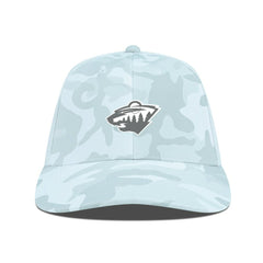 Minnesota Wild Levelwear Clash Slate & Snow Meshback Flex Hat Camo