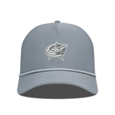 Columbus Blue Jackets Levelwear Gordon Slate & Snow Rope Adjustable Hat Gray