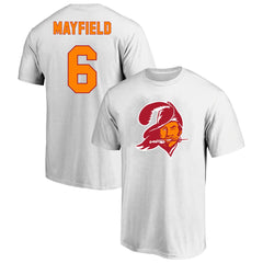 Baker Mayfield Tampa Bay Buccaneers Big & Tall Player Name & Number T-Shirt - White cheap