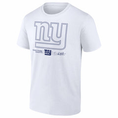 Cam Skattebo New York Giants Tonal Player Name & Number T-Shirt - White sale
