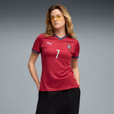 Cristiano Ronaldo Portugal National Team Women's 2026 Home Replica Jersey - Red | Puma discount