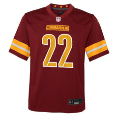 Jacory Croskey-Merritt Washington Commanders Youth Team Game Jersey - Burgundy | Nike online