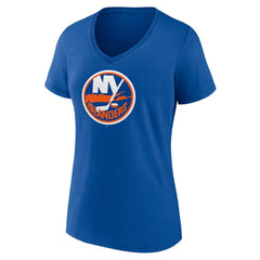 New York Islanders Women's Mother's Day V-Neck T-Shirt Royal