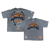 New York Knicks Banner Era Collection Premium T-Shirt - Gray | New Era online