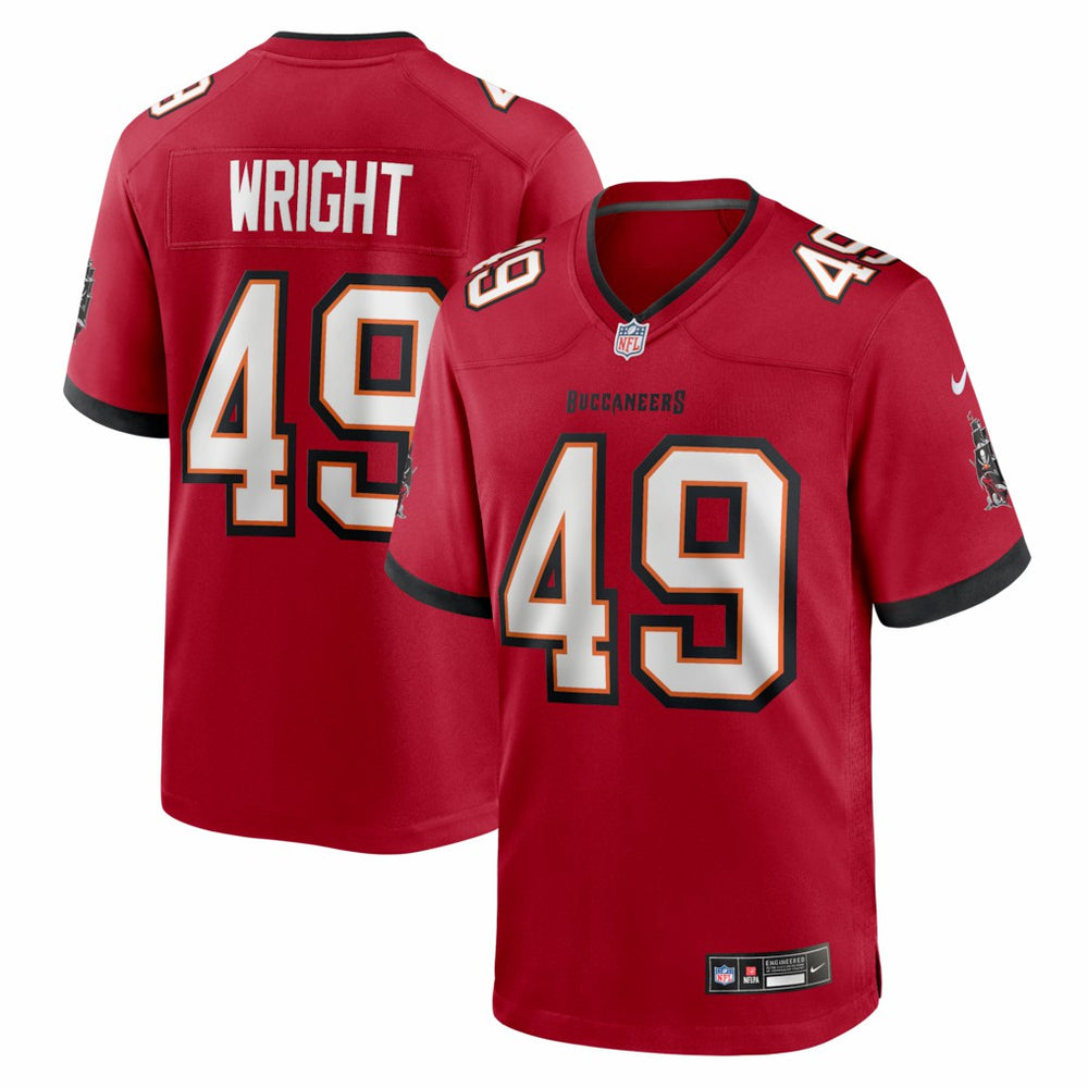 Owen Wright Tampa Bay Buccaneers Team Game Jersey - Red | Nike sale