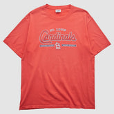 St. Louis Cardinals Lee Apparel 2000s T-Shirt - Red Vintage