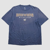 Milwaukee Brewers Lee Apparel 2007 T-Shirt - Navy Vintage