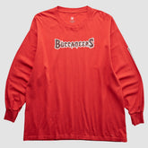Tampa Bay Buccaneers NFL 2000s Long Sleeve T-Shirt - Red Vintage outlet