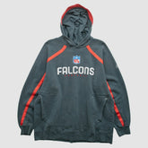Atlanta Falcons Reebok 2000s Pullover Sweatshirt - Charcoal Vintage on sale