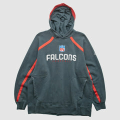 Atlanta Falcons Reebok 2000s Pullover Sweatshirt - Charcoal Vintage on sale