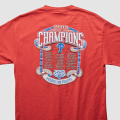 Philadelphia Phillies Majestic 2009 T-Shirt - Red Vintage