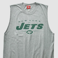 New York Jets NFL 2000s Tank - Heather Gray Vintage discount