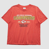 Kansas City Chiefs NFL 2003 T-Shirt - Red Vintage for sale