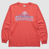 Philadelphia Phillies 2008 Long Sleeve T-Shirt - Red Vintage