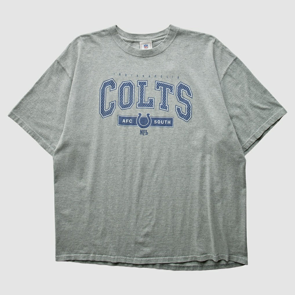 Indianapolis Colts NFL 2010s T-Shirt - Heather Gray Vintage sale