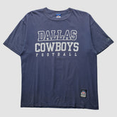 Dallas Cowboys Reebok 2000s T-Shirt - Navy Vintage on sale