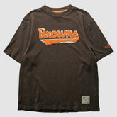 Cleveland Browns Reebok 2000s T-Shirt - Brown Vintage discount