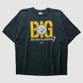 Pittsburgh Steelers Reebok 2000s T-Shirt - Black Vintage for sale
