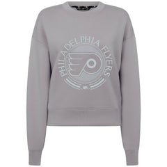Philadelphia Flyers Levelwear Women's Slate & Snow Sponge Tri-Blend Sweatshirt Gray