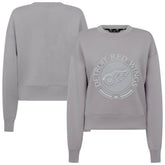 Detroit Red Wings Levelwear Women's Slate & Snow Sponge Tri-Blend Sweatshirt Gray