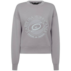 Carolina Hurricanes Levelwear Women's Slate & Snow Sponge Tri-Blend Sweatshirt Gray