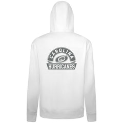 Carolina Hurricanes Levelwear Podium Chenille Logo Full-Zip Hoodie White