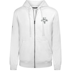 Florida Panthers Levelwear Podium Chenille Logo Full-Zip Hoodie White