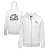 Winnipeg Jets Levelwear Podium Chenille Logo Full-Zip Hoodie White