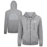 Los Angeles Kings Levelwear Podium Banner Arch Full-Zip Hoodie Gray