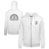 Vegas Golden Knights Levelwear Podium Banner Arch Full-Zip Hoodie White