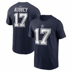 Brandon Aubrey Dallas Cowboys Name & Number T-Shirt - Navy | Nike on sale