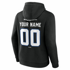 Los Angeles Dodgers 2025 World Series Champions Custom Name & Number Hoodie - Black