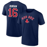 Jarren Duran Boston Red Sox Winning Streak Name & Number T-Shirt - Navy