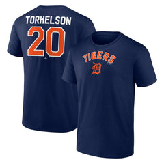 Spencer Torkelson Detroit Tigers Winning Streak Name & Number T-Shirt - Navy
