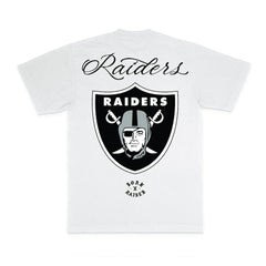 Las Vegas Raiders Born x Raised Unisex Fine Line T-Shirt - White outlet